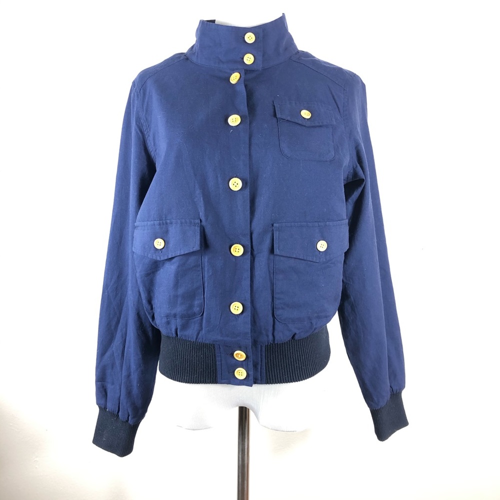 L.L. Bean Navy Bomber Jacket